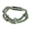 Stainless Steel Double Strand Popcorn Chain Bracelet, OEM And ODM Popcorn Bracelet For Engagement