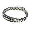 Link Stainless Steel Bracelet With Fresh Water Pearl And Fashion Charms, Boys / Mens Stainless Steel