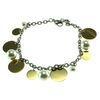 BR816 OEM 316L Stainless Steel Bracelet With Water Pearl Charms For Anniversary, Girls, Womens Stain