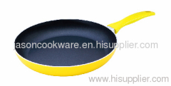 Blue non-stick fry pan