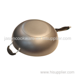 Two handle chinese wok