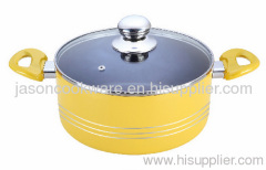 30cm Aluminum non-stick press casserole