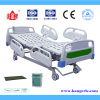 Three-function electric hospital bed