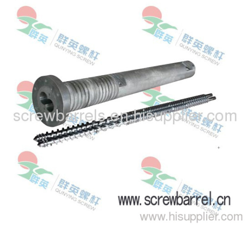 parallel twin screw barrel