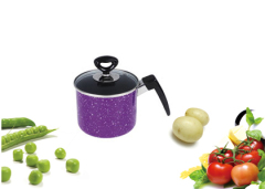 purple Cookering aluminum nonstick milk cup