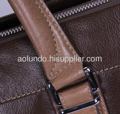 Wholesale designer genuine leather handbag for men