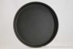 Non-stick coated pizza pan,