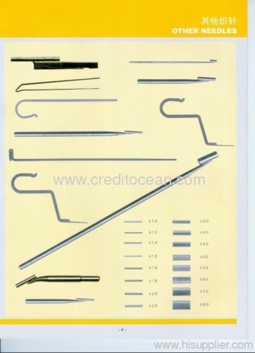 TEXTILE MACHINE PARTS OTHER NEEDLES