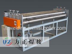 wire mesh flatting machine