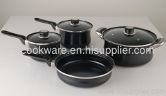 7pcs carbon steel cookware sets