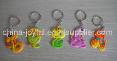 Snake Keychain Assorted in Designs and Colors