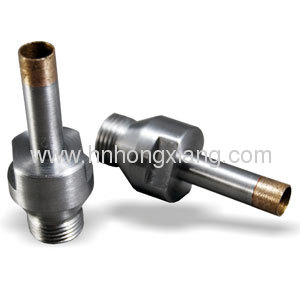 glass drilling diamond drill bit