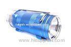 Night Fishing Flashlight With White, Blue Led 220 Lumens For Outdoor Lighting, 5W Led UV Flashlight
