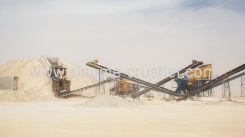 250-300t/h complete stone production line medium hard rock