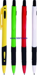 High quality promotional ballpoint pen with rubber grip