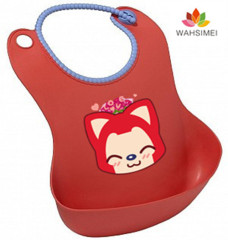 fashion and newest silicone baby bib in wholesale