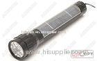 Sunshine Rechargeable Solar Led Flashlight, Environmental Silver Aluminum Alloy 5V / 40MA Solar Ener