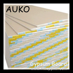 paper faced gypsum plaster board