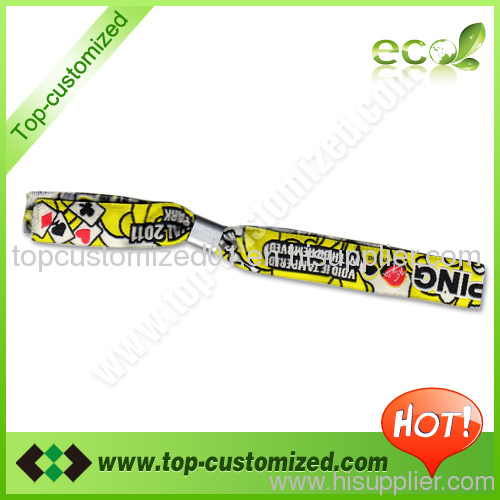 Event Woven Wristbands for promotion