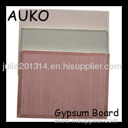 standard size drywall paper faced gypsum board 13mm