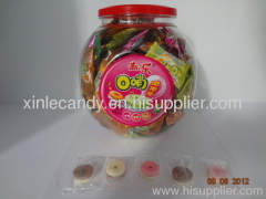 rich milk flavor whistle candy bicolor&double taste