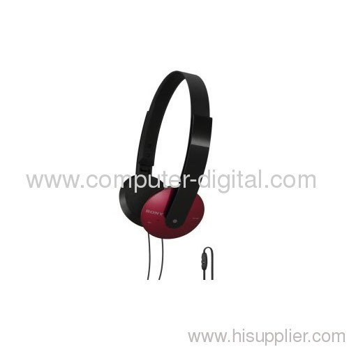 Sony DR-320DPV PC Audio Headset (Red)