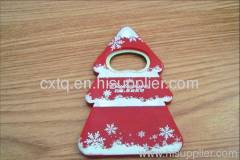 Christmas tree bottle opener