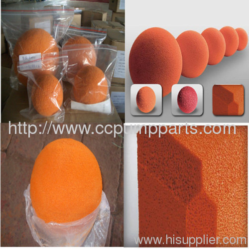 Concrete Pump Pipe Cleaning Ball