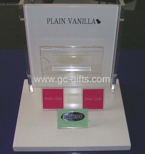 Shop counter acrylic display stands