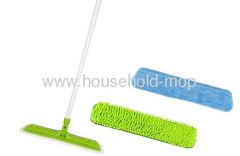 Star Mop Pro Household Microfiber Green Mop Kit with Two Microfiber Pads