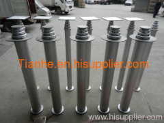 Pneumatic portable telescopic mast