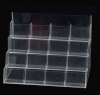 Retail acrylic cards display stand