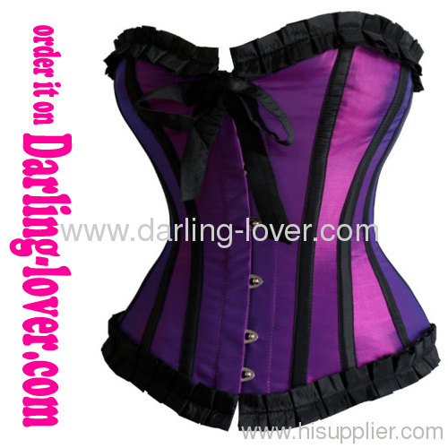 sexy purple corsets wholesale