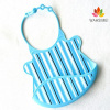 flexible and safe silicone baby bibs with pocket for baby