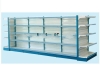 Hot sell supermarket shelf with double-side back panel