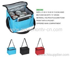 Square shape cooler bag