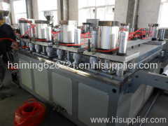 wpc foaming board extrusion line