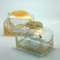 Clear pet packaging boxes