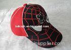 Cool Spider Man Embroidered Kids Baseball Cap, Unique Children Cotton Baseball Hats With Adjustable