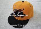 Flat Brim Cool Hip Hop Caps For Children, Cotton 3D Embroidery Sports Snapback Caps With Metal Buckl