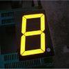 500mm Single Digit and yellow / white color 7 Segment LED Display with Stable performance for thermo