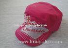 3D Embroidery / Printed Fashion Ladies Baseball Caps, Personalized 100% Cotton Sports Caps Hats