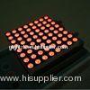 Long lifespan and 80mm / 100mm 8 x 8 red Dot Matrix LED Display for Information display screen