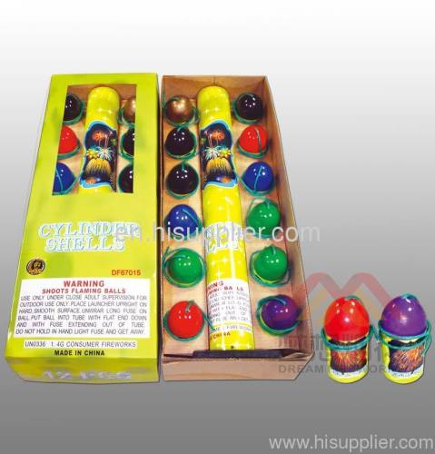 cylinder shells fireworks mr019