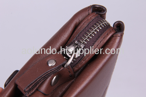 Fashionnal genuine leather men clutch bag