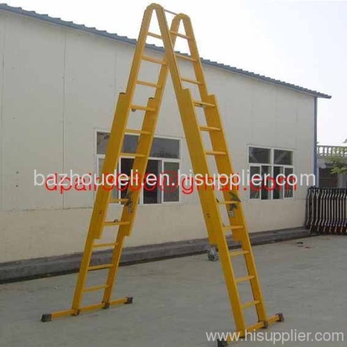 A-shape fiberglass insulated ladders