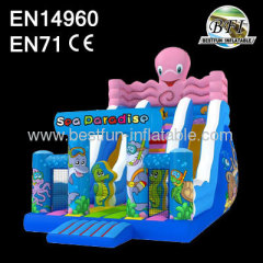 2014 New Inflatable Paradise Slide Design