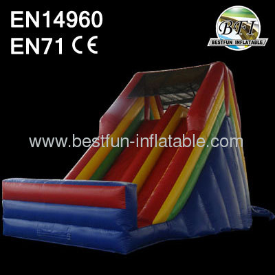 Rear Loading Large Inflatable Adult Slide