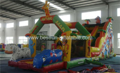 Inflatable Safari Long Slide