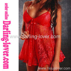 Red Fashion Maxine Babydoll